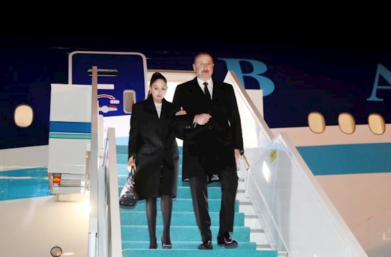 Prezident İlham Əliyev Türkiyədə səfərdədir
