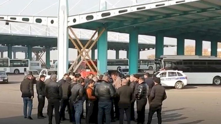 Naxçıvanda avtobus sürücüləri tətil edib: Günlük plan 2 dəfə artırılıb - YENİLƏNİB