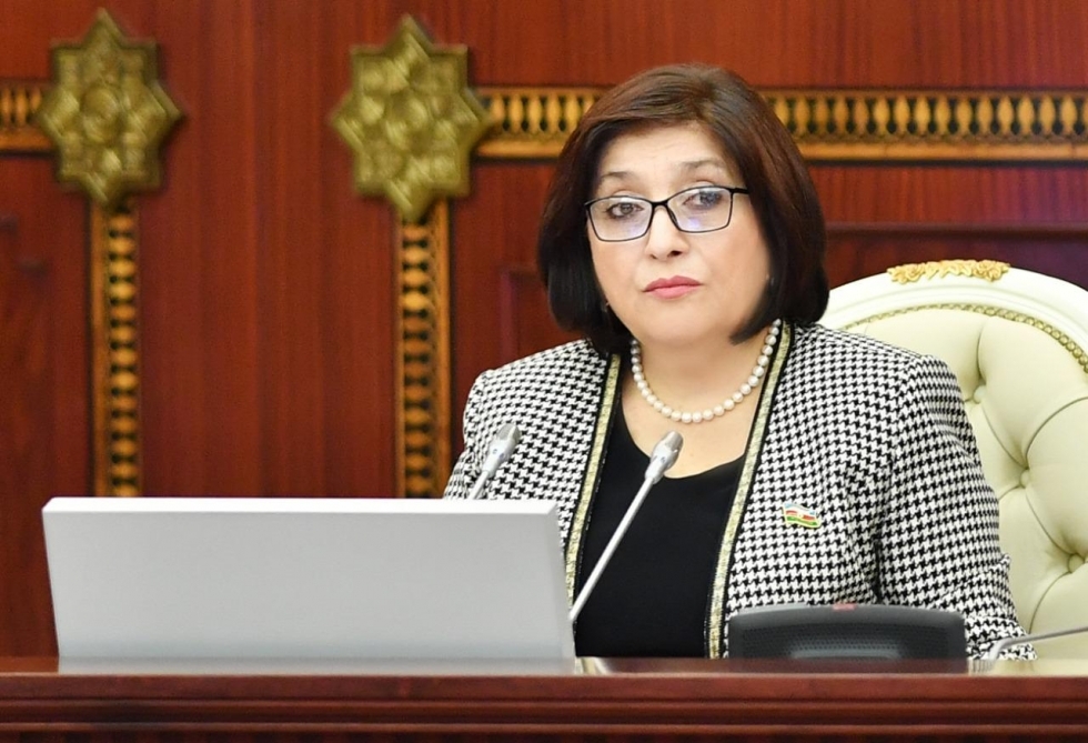 Milli Məclisin sədri Sahibə Qafarova parlamentdə AŞPA-dakı olaylardan danışdı