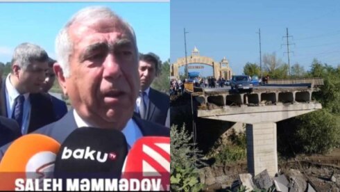 Saleh Məmmədovun “10 günə düzəldərik” dediyi körpü 3 aydan çoxdur hazır deyil - VİDEO