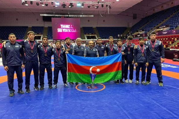 Azərbaycan sərbəst güləşdə Avropa çempionu oldu