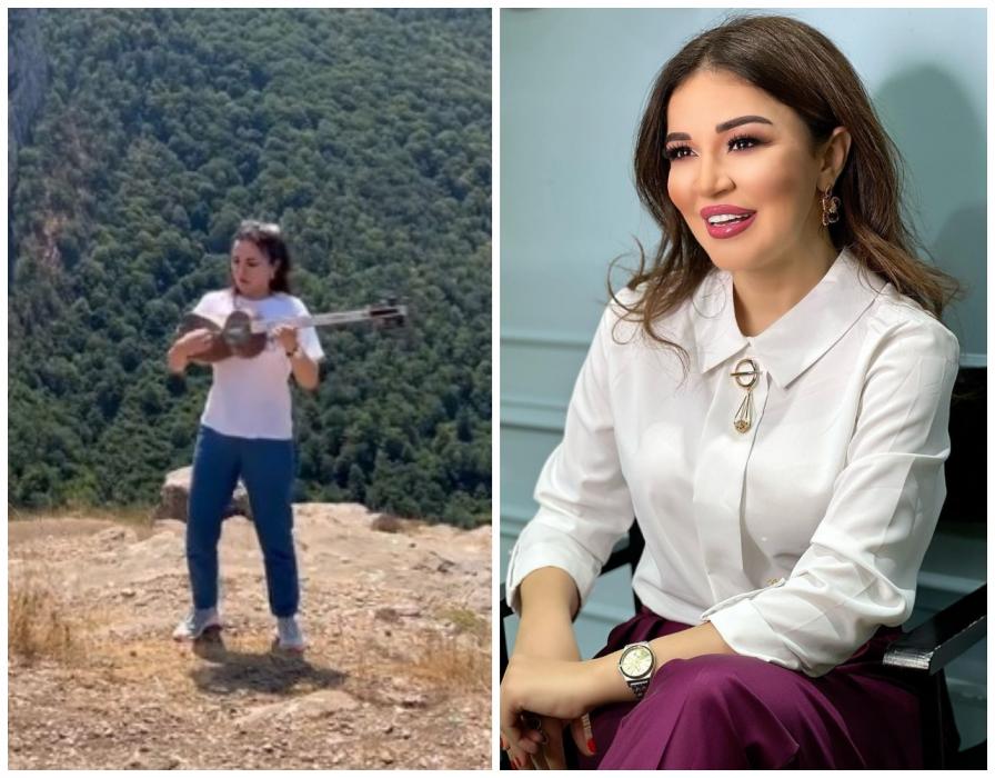Nazirin çəkdiyi görüntüləri paylaşan Humay Qədimova: "Bu videonu bu gün üçün saxlamışdım" - VİDEO