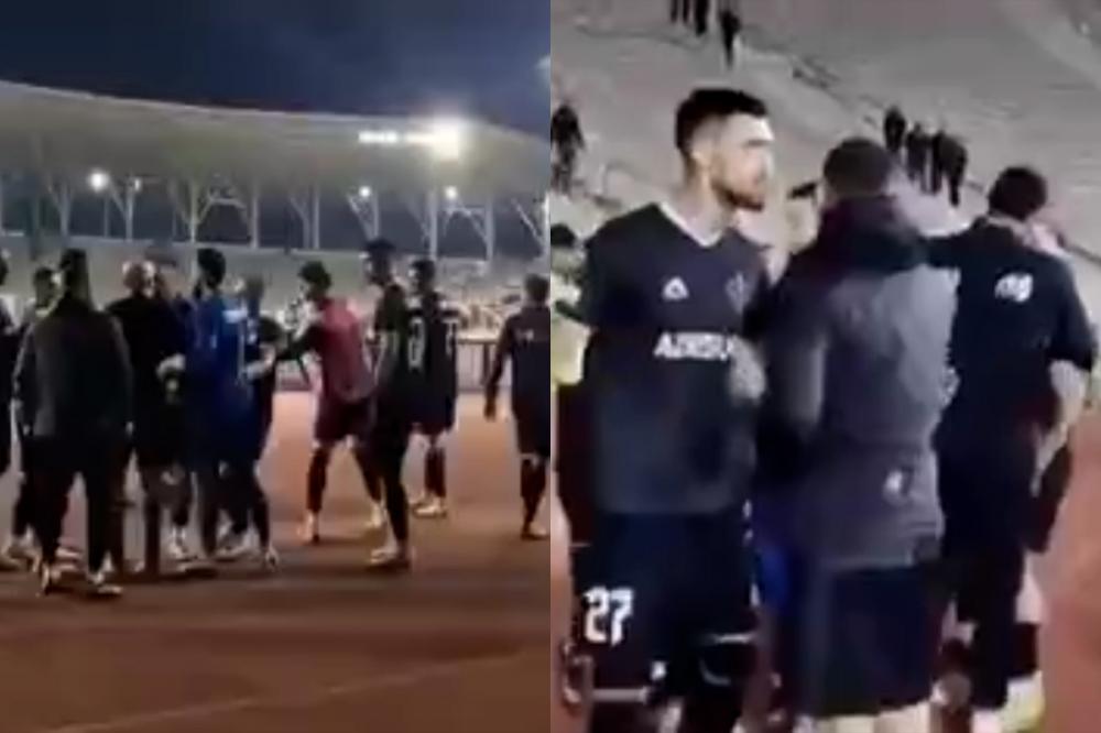 Ramil Şeydayevlə azarkeşlər arasında qalmaqal - FOTO