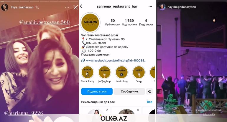 Xankəndidə kef-damaq "blokada"sı: faktlarla ifşa - FOTO/VİDEO