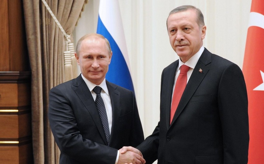 Ərdoğan və Putin arasında telefon danışığı oldu