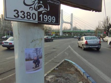 İlham Əliyevin fotoları Güney Azərbaycan küçələrində - FOTO