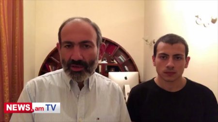 Paşinyanın oğlu itkin düşüb - FOTO