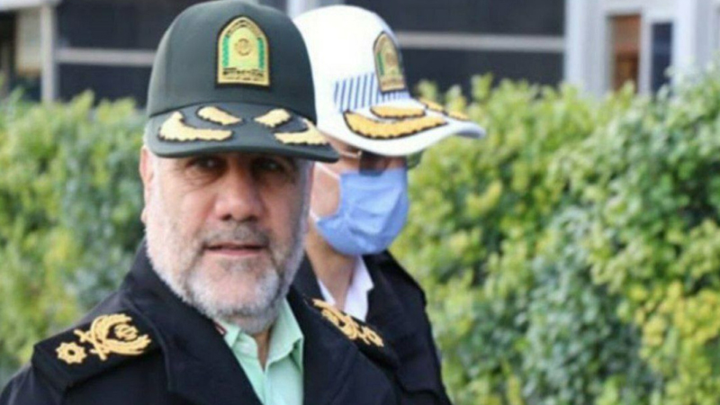 Tehranın polis rəisi vəzifəsindən azad olundu