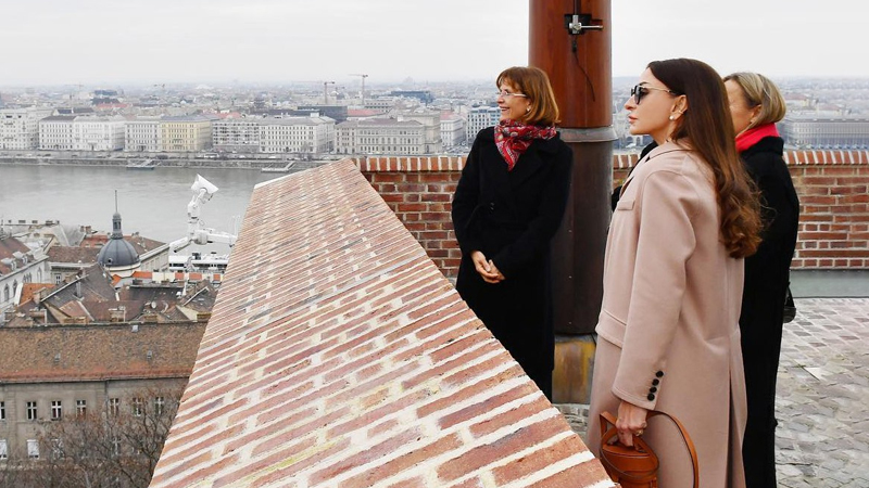 Mehriban Əliyevadan Macarıstan səfəri ilə bağlı paylaşım (FOTO)