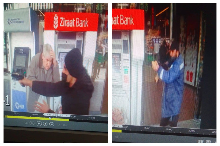 Hipermarketdə qan tökən tibbi maskalı qatillərin FOTOLARI