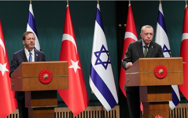 Ərdoğan İsrail Prezidenti ilə danışdı