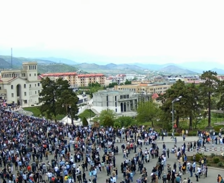 Xankəndidə “9 may mitinqi”nin pərdəarxası - Rusların əsas planı nədir?