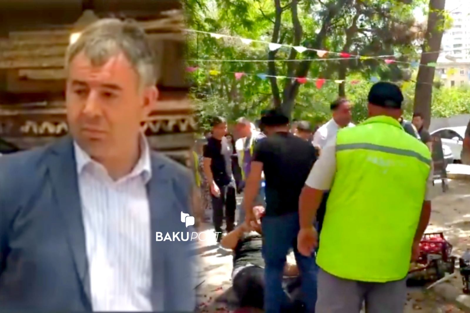 Bakıda məmur jurnalistlərə rüşvət təklif etdi, telefonu oğurladı - VİDEO