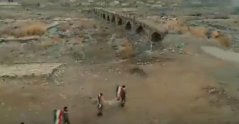 İrandan növbəti təhdid: "əsgərlər" Xudafərini keçir - VİDEO