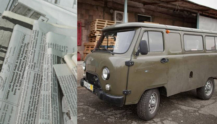 Ermənistan KİV: "Yaralılarımız "Qazprom"un "UAZ"ları ilə daşınırdı"