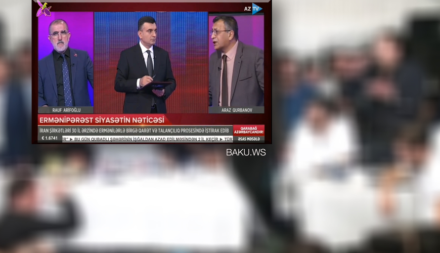 Efirdə meyxanaçılara ağır ittiham: "İran ideologiyası onların vasitəsilə yayılır" - VİDEO