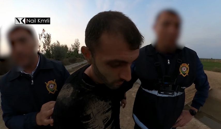 Polisin sinəsinə yerlədirilmiş kameraya düşən əməliyyatın ŞOK GÖRÜNTÜLƏRİ - VİDEO