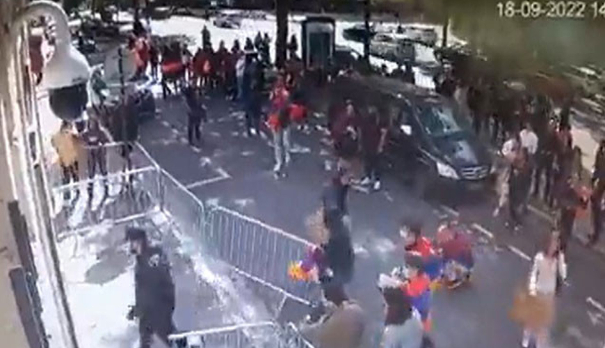 Fransadan səfirliyimizə edilən hücuma REAKSİYA