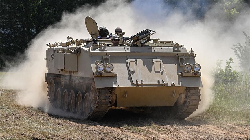  ABŞ NATO-nun Polşadakı anbarına tank və zirehli texnikanın ilk partiyasını göndərib