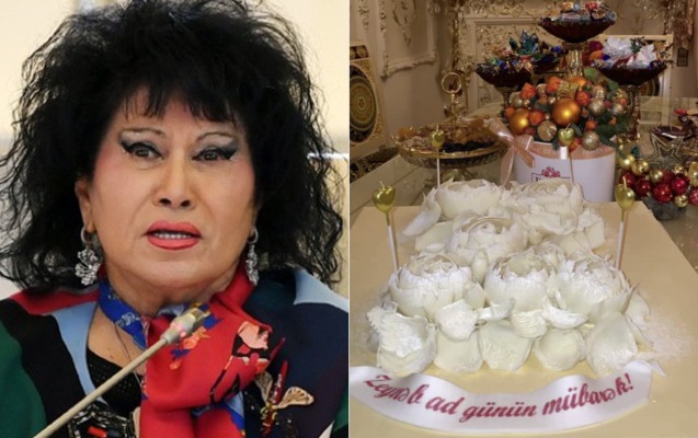 Zeynəb Xanlarova doğum gününü belə qeyd etdi - Video