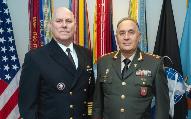 Kərim Vəliyev amerikalı admiralla görüşdü