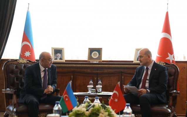 Kəmaləddin Heydərov Süleyman Soylu ilə görüşdü - Foto