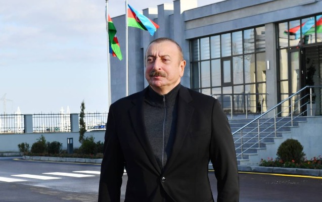 İlham Əliyev "Xocəsən" stansiyasının açılışında iştirak edib - FOTOLAR (YENİLƏNİB)