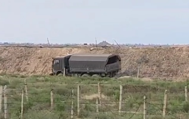 Ermənilər döyüş mövqelərini tərk edir - Video