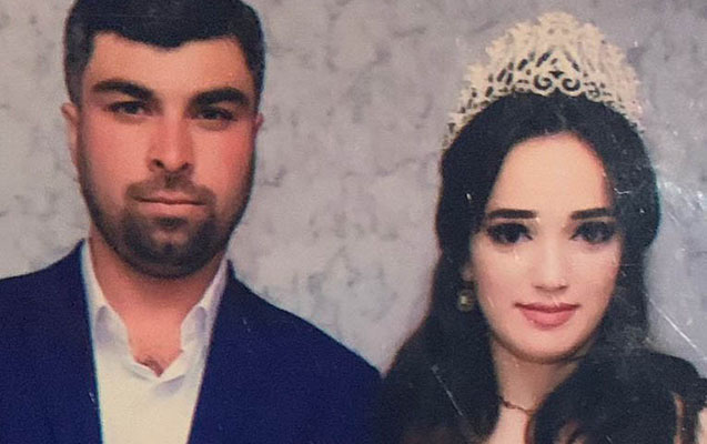 Hamilə arvadını bıçaqladı - Foto