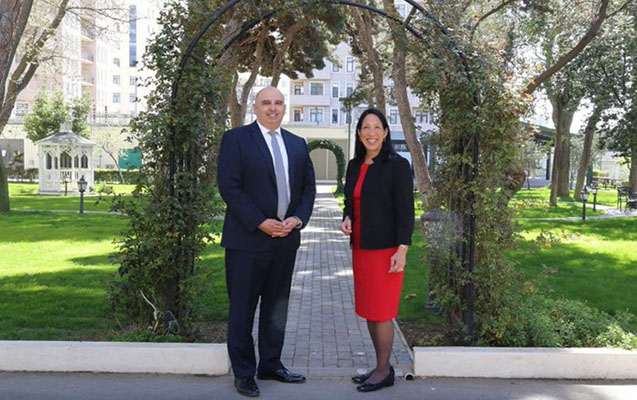 ABŞ Dövlət katibinin köməkçisi Azərbaycandadır