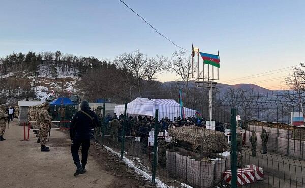 Laçın yolunda aksiyanın 3-cü günü - Foto