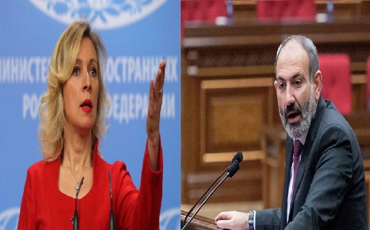 KTMT ERMƏNİSTANDAN GEDİR? - Zaxarova Paşinyanı ələ saldı