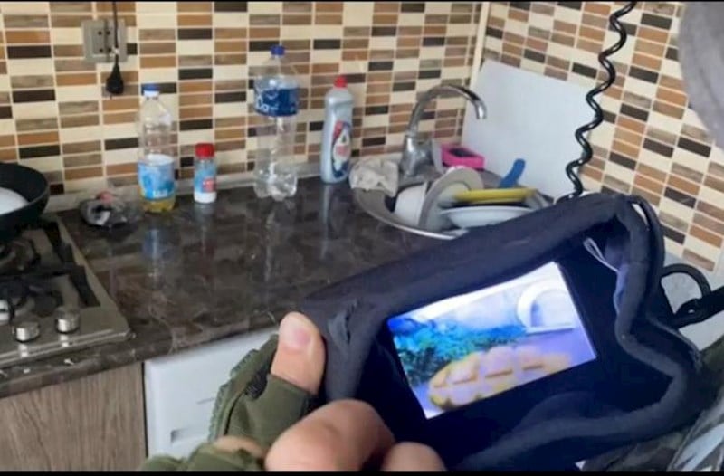Bakıda mənzildən qumbara tapıldı - Foto