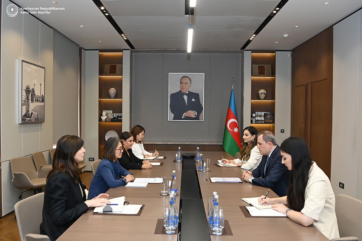 Ceyhun Bayramov Qvi-Yeop Son ilə görüşüb - Fotolar