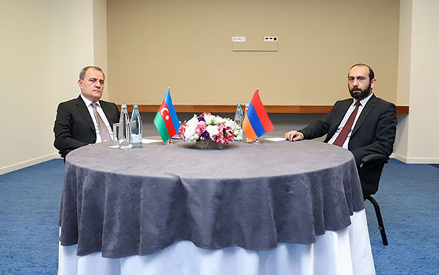 Azərbaycan və Ermənistan XİN rəhbərlərinin görüşü başladı