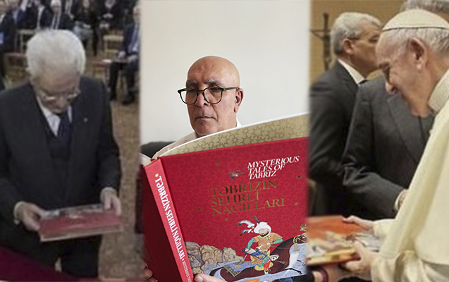 İsrail səfiri Təbrizlə bağlı kitabı trendə çevirdi - Fotolar