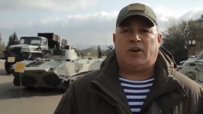 Ukraynalı “əfqan”ın rus ordusuna tükürpədən müraciəti - Video