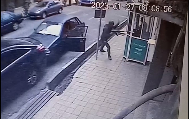 Terrorçu Azərbaycan səfirliyinə belə daxil olub - Video