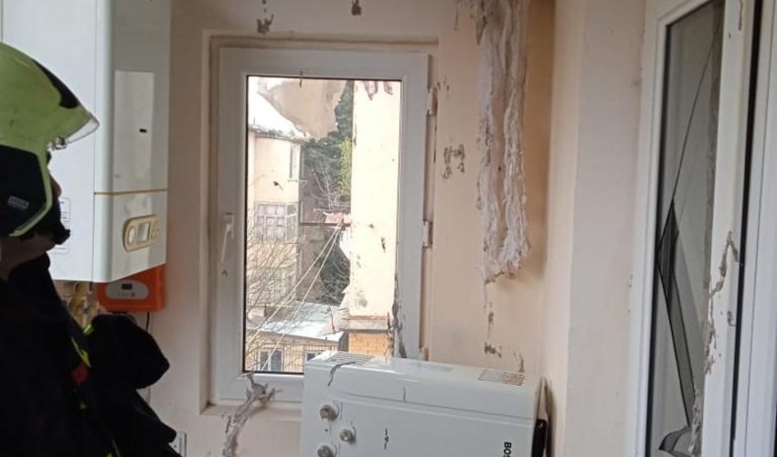 Bakıda binada PARTLAYIŞ: Xəsarət alan var