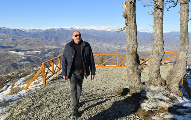 Prezident Xankəndidə “Bulud” hotelin açılışında iştirak etdi