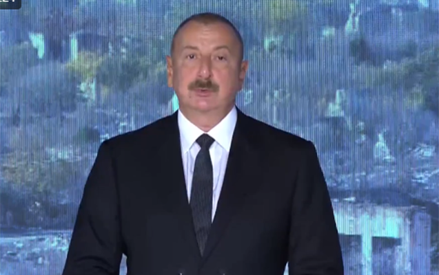 Ağdamda ilk Forum - Prezident çıxış edir + Canlı