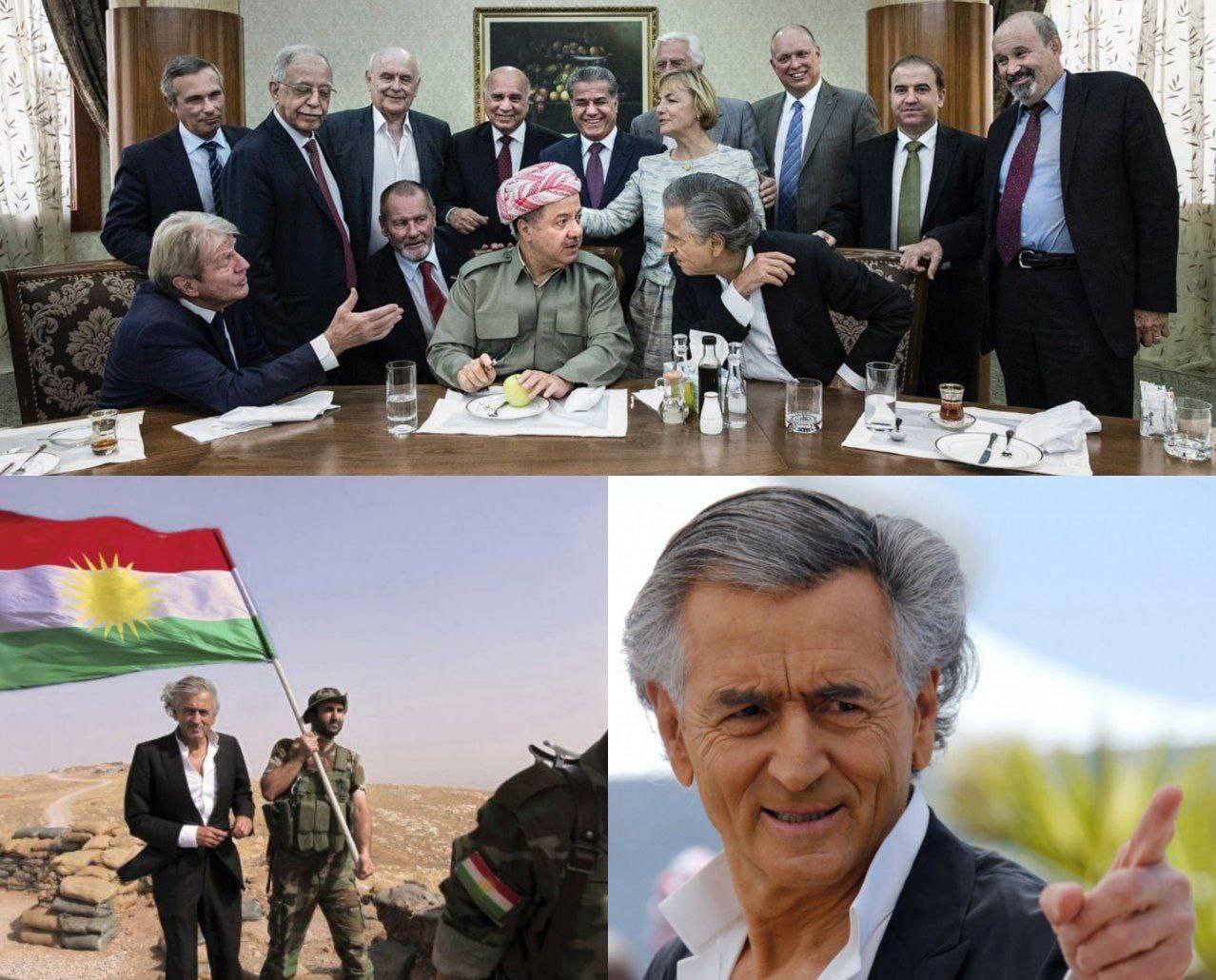 Bernard-Henri Levi : Ya kürdlərə hörmət edən Suriya qurulmalıdır, ya da...