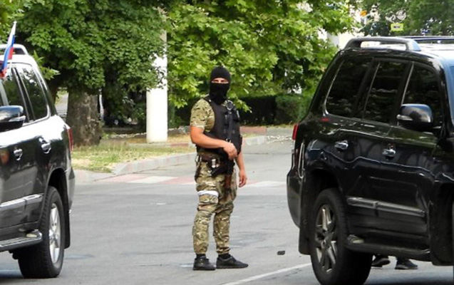 Melitopolda güclü partlayış, yaralılar var