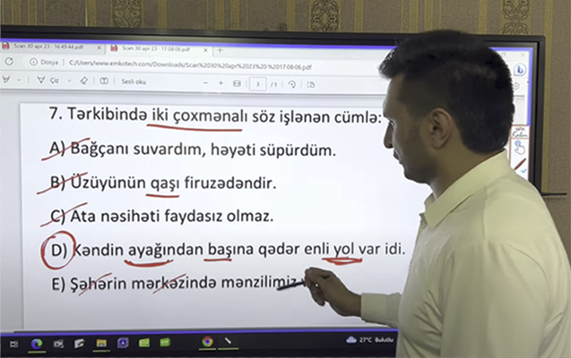 1 suala görə 300 bal yığa bilmədi - Ata narazılıq edir