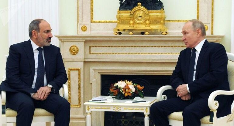 Putin və Paşinyan Cənubi Qafqazdakı durumu müzakirə ediblər