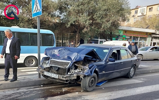 Bakıda ağır qəza, Qarabağ qazisi öldü - Foto