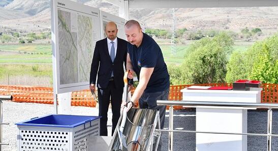 Qubadlı şəhərində ilk yaşayış məhəlləsinin təməli qoyuldu