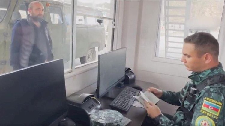Dünən Laçın yolundakı nəzarət buraxılış məntəqəsindən neçə erməni keçib?