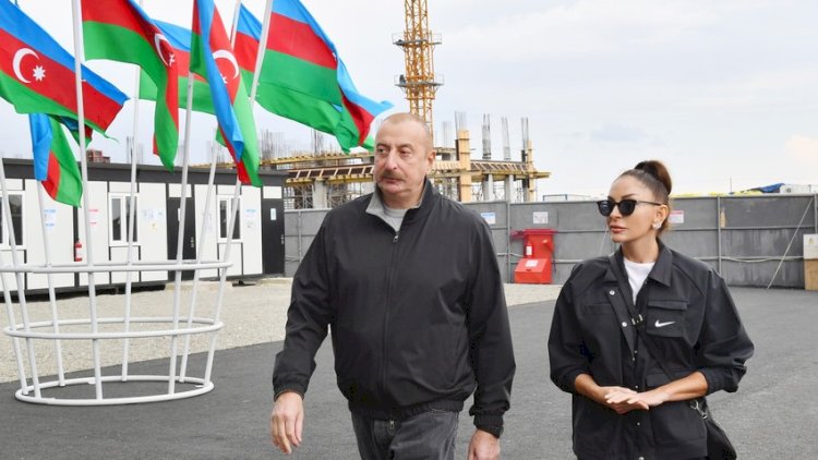 İlham Əliyev və Mehriban Əliyeva Xocavənd rayonuna səfər etdilər
