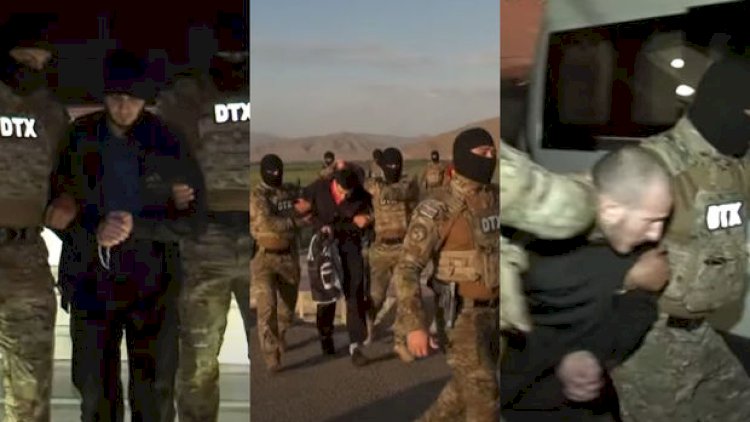 Bu şəxslər həbs edildi: DTX məlumat yaydı - Əməliyyat videosu